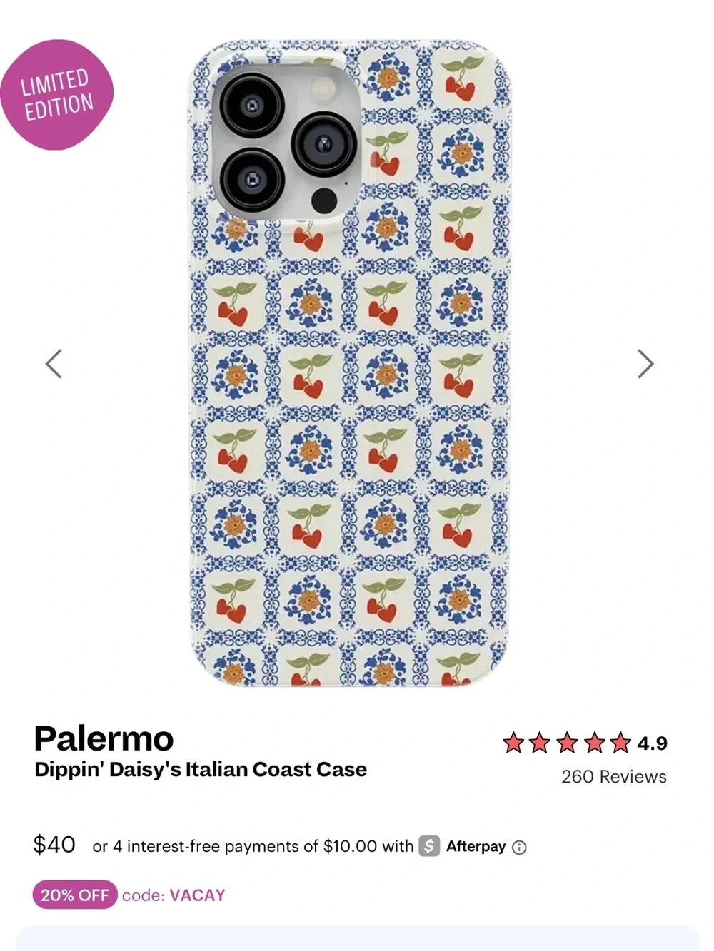 Casely Palermo IPhone 14 Pro Max new in box